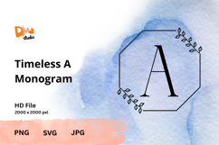 The Timeless Monogram Product Image 1