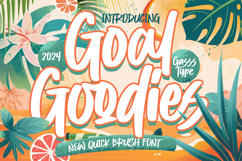 Goal Goodies - New Quick Brush Font Product Image 1