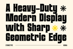 VORKA - Headline Display Typeface Product Image 2