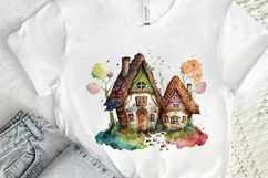Watercolor Hansel and Gretel PNG Clipart Product Image 2