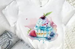 Watercolor Frozen Sweet PNG Clipart Product Image 2