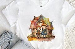 Watercolor Hansel and Gretel PNG Clipart Product Image 2