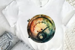 Watercolor Indicator Gas Tank PNG Clipart Product Image 2