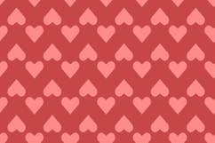 Scarlet Hearts prints |Valentine's seamless patterns Product Image 3