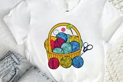Watercolor Crochet Knitting PNG Clipart Product Image 2