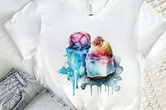 Watercolor Frozen Sweet PNG Clipart Product Image 2