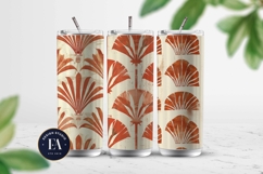 Art Deco Arch Pattern | Retro Shell Motif Texture Product Image 2