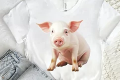 Baby Farm Animal PNG Clipart Product Image 2