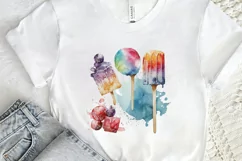 Watercolor Frozen Sweet PNG Clipart Product Image 2
