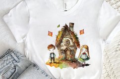 Watercolor Hansel and Gretel PNG Clipart Product Image 2