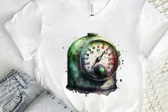 Watercolor Indicator Gas Tank PNG Clipart Product Image 2