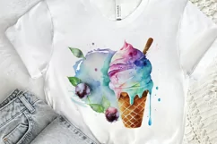 Watercolor Frozen Sweet PNG Clipart Product Image 2