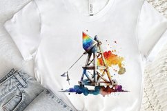 Watercolor Catapult PNG Clipart Product Image 2