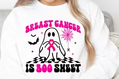 Breast Cancer Is Boo Sheet Svg, Breast Cancer Awareness Svg Product Image 2