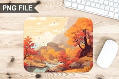 Autumn Sublimation Mouse Pad PNG Bundle Product Image 2