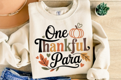 One Thankful Para | Thanksgiving Svg | Shirt Svg Product Image 1