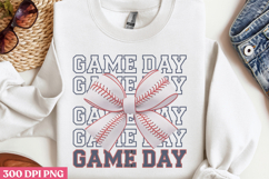 Game day PNG, Game Day Baseball Sublimation PNG Product Image 2