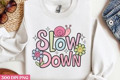 Slow down PNG, Retro Positive Sublimatio Product Image 2