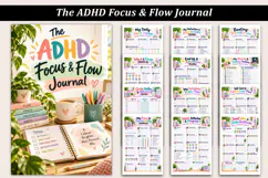 The ADHD Focus & Flow Journal Product Image 1