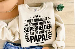 Superhelden bei so einem Papa svg | Shirt Svg Product Image 2
