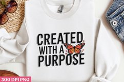 Created with a Purpose PNG, Retro Valentine Sublimation P Product Image 2