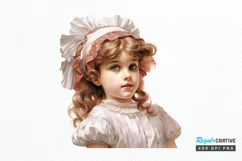 Victorian Little Girl PNG Clipart Product Image 1