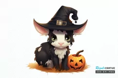 Baby Cow For Halloween Sublimation PNG Clipart Product Image 1