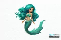 Mermaid Wiki Fin Fun Tidal Teal PNG Clipart Product Image 1