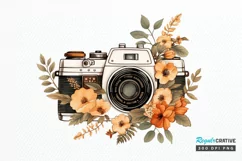 Floral Red Butterfly Couple PNG Clipart Product Image 1