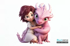 Cute Fairy With Glistening PNG Clipart Product Image 1