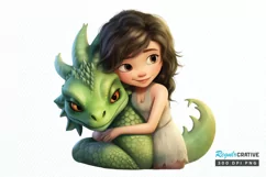 Cute Fairy With Glistening PNG Clipart Product Image 1