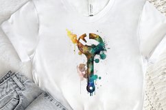 Watercolor Wrench PNG Clipart Product Image 2