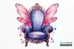 Fairy Princess Sublimaton PNG Clipart Product Image 1