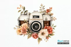 Floral Red Butterfly Couple PNG Clipart Product Image 1