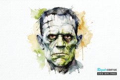 Big Watercolor Halloween PNG Clipart Product Image 1