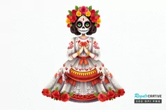Dia De Los Muertos Skeleton PNG Clipart Product Image 1