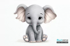 Cute Baby Animals Sublimation PNG Clipart Product Image 1
