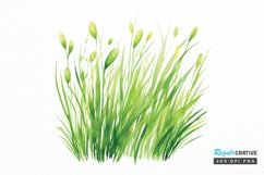 Grass Watercolor Sublimation PNG Clipart Product Image 1