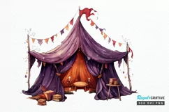 Fantasy Magical Spell Tent PNG Clipart Product Image 1
