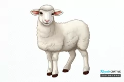 Baby Farm Animal PNG Clipart Product Image 1