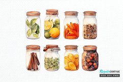 Big Watercolor Halloween PNG Clipart Product Image 1