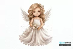 Cute Fairy With Glistening PNG Clipart Product Image 1