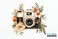 Floral Red Butterfly Couple PNG Clipart Product Image 1