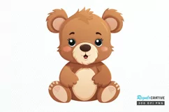 Woodland Baby Animals PNG Clipart Product Image 1