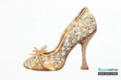 Birthday Queen Gold Sublimation PNG Clipart Product Image 1