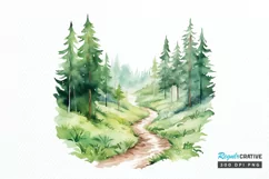 Woodland Baby Animals PNG Clipart Product Image 1