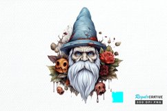 Scary Gnome Sublimation PNG Clipart Product Image 1