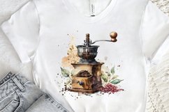 Watercolor Coffee Mill PNG Clipart Product Image 2