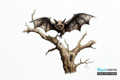 Big Watercolor Halloween PNG Clipart Product Image 1