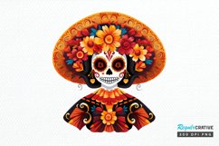 Dia De Los Muertos Skeleton PNG Clipart Product Image 1